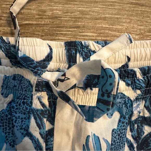 NWT Their Nibs two piece pajama set, Blues & and White, Size Large. - Picture 4 of 13